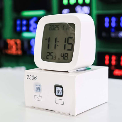 Portable Battery Operated LCD Digital Clock