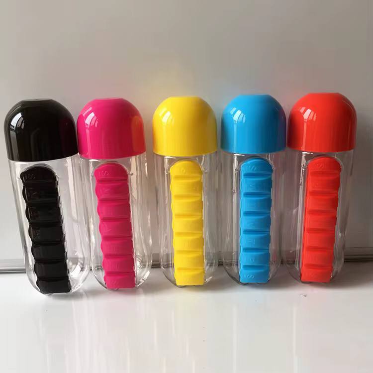 Pill organizer bottle