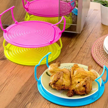 Multifunctional serving tray, or fridge/ Microwave placement rack organizer