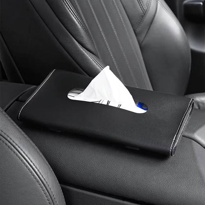 Car visor tissue Holder.