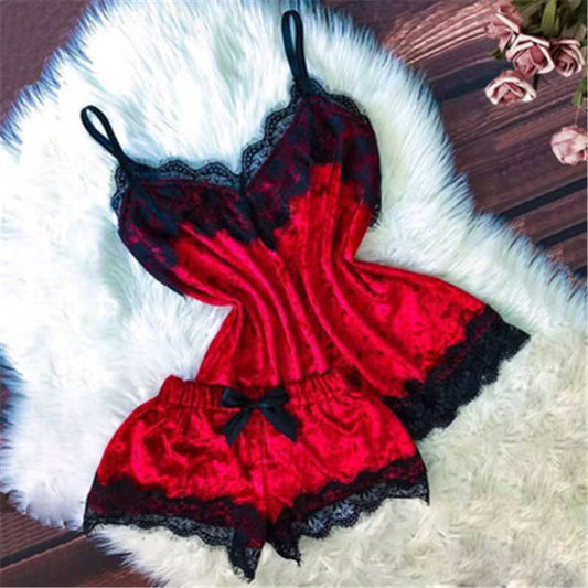 Sexy Lingerie Women Sleep Wear  Pajamas Sleepwear Hot Women Clothing.