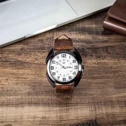 New 2Pcs/Set Fashion Mens Watches