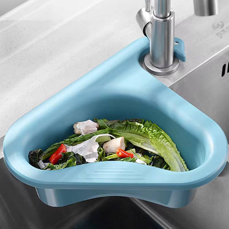 Drain basket kitchen water leftovers