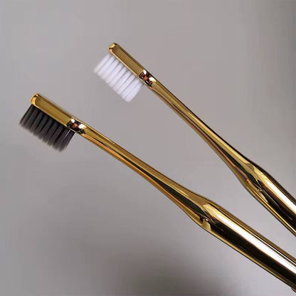 High-end golden bamboo charcoal toothbrush