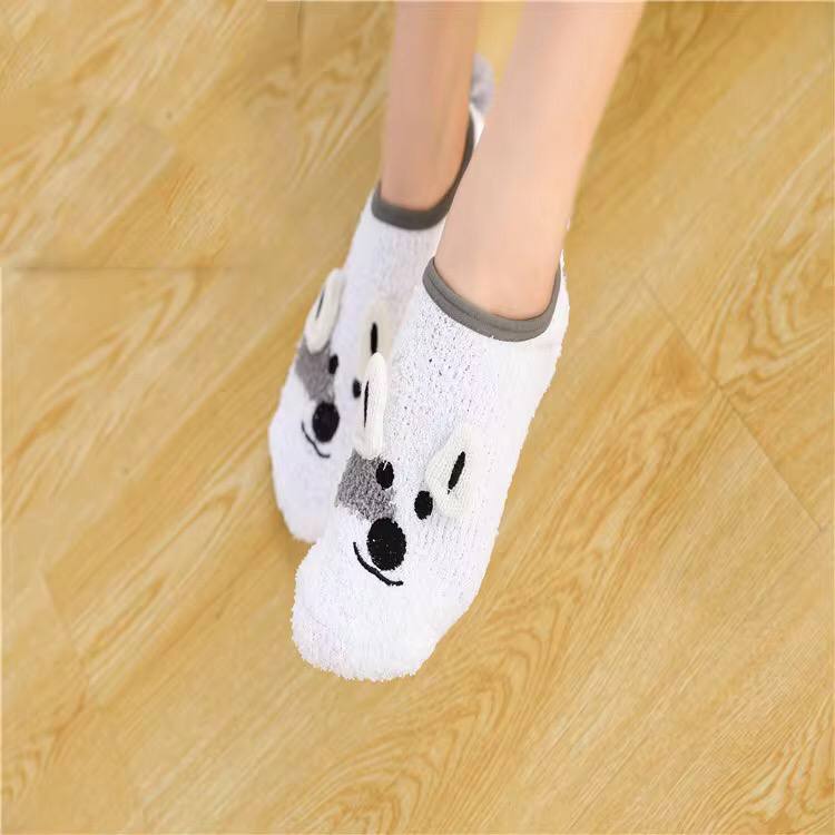 Cute Coral Fleece Socks.