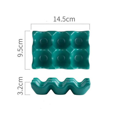 CERAMIC EGG TRAY