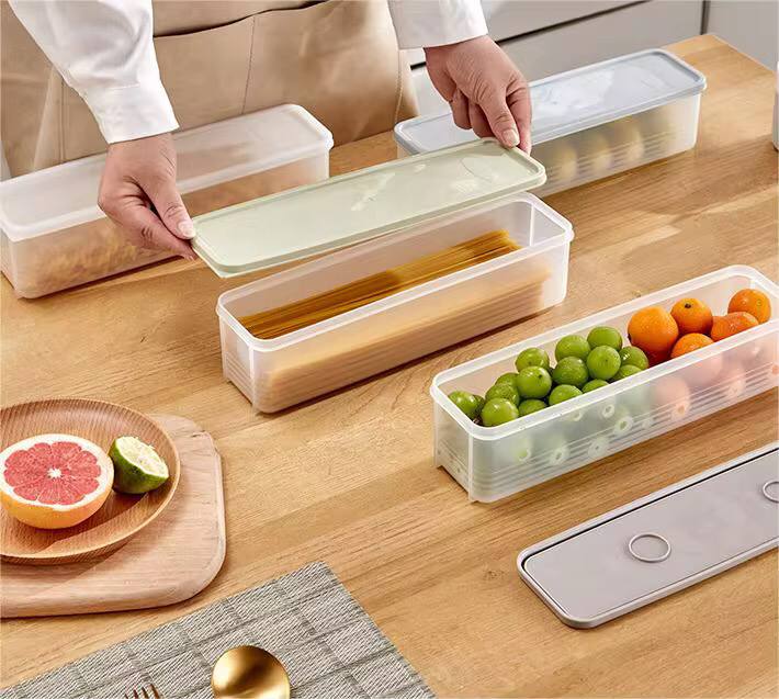 KITCHEN NOODLE SPAGHETTI CONTAINER WITH COVER