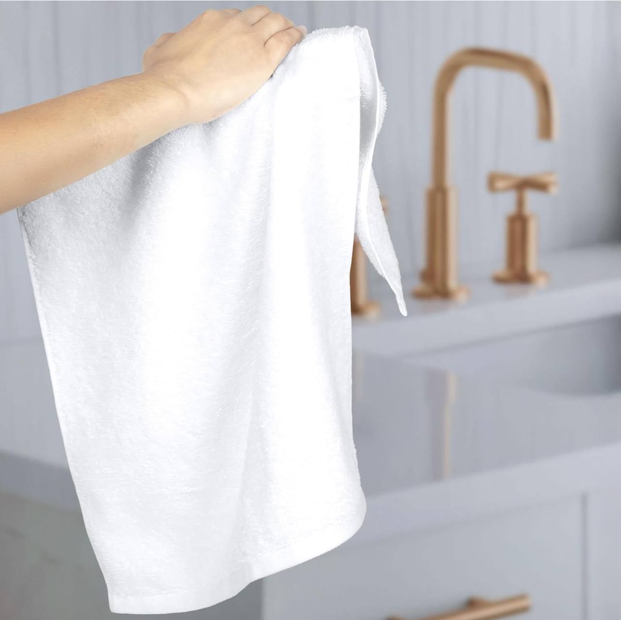 Camel brand White hand towels