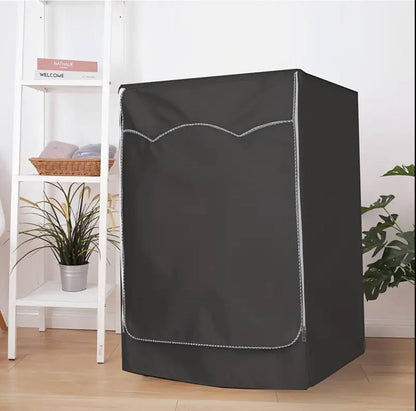 Premium Quality Waterproof/Sunproof/Dustproof Black Front load  washing machine cover