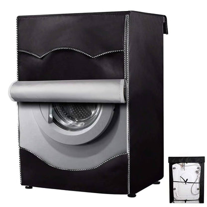 Premium Quality Waterproof/Sunproof/Dustproof Black Front load  washing machine cover