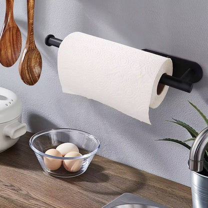 Stainless steel paper towel holder