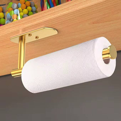 Stainless steel paper towel holder