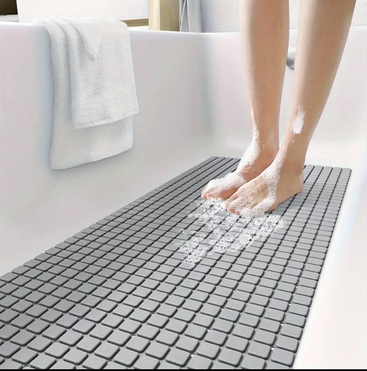 Bathroom / bath tub plaid anti-slip mat