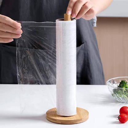 Multipurpose Bamboo kitchen paper towel holder