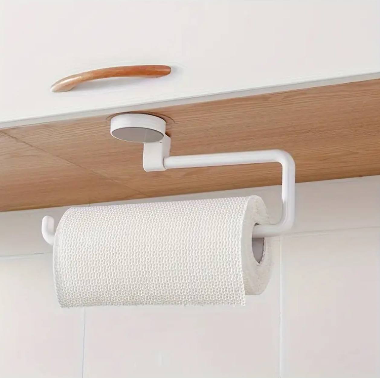 Traceless kitchen wall mounted paper holder/ towel rack