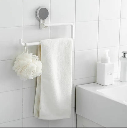 Traceless kitchen wall mounted paper holder/ towel rack