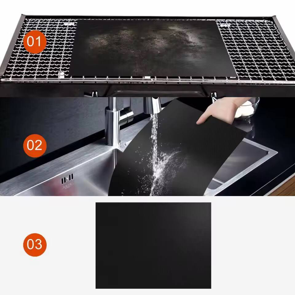 Non-stick BBQ Grill mats .