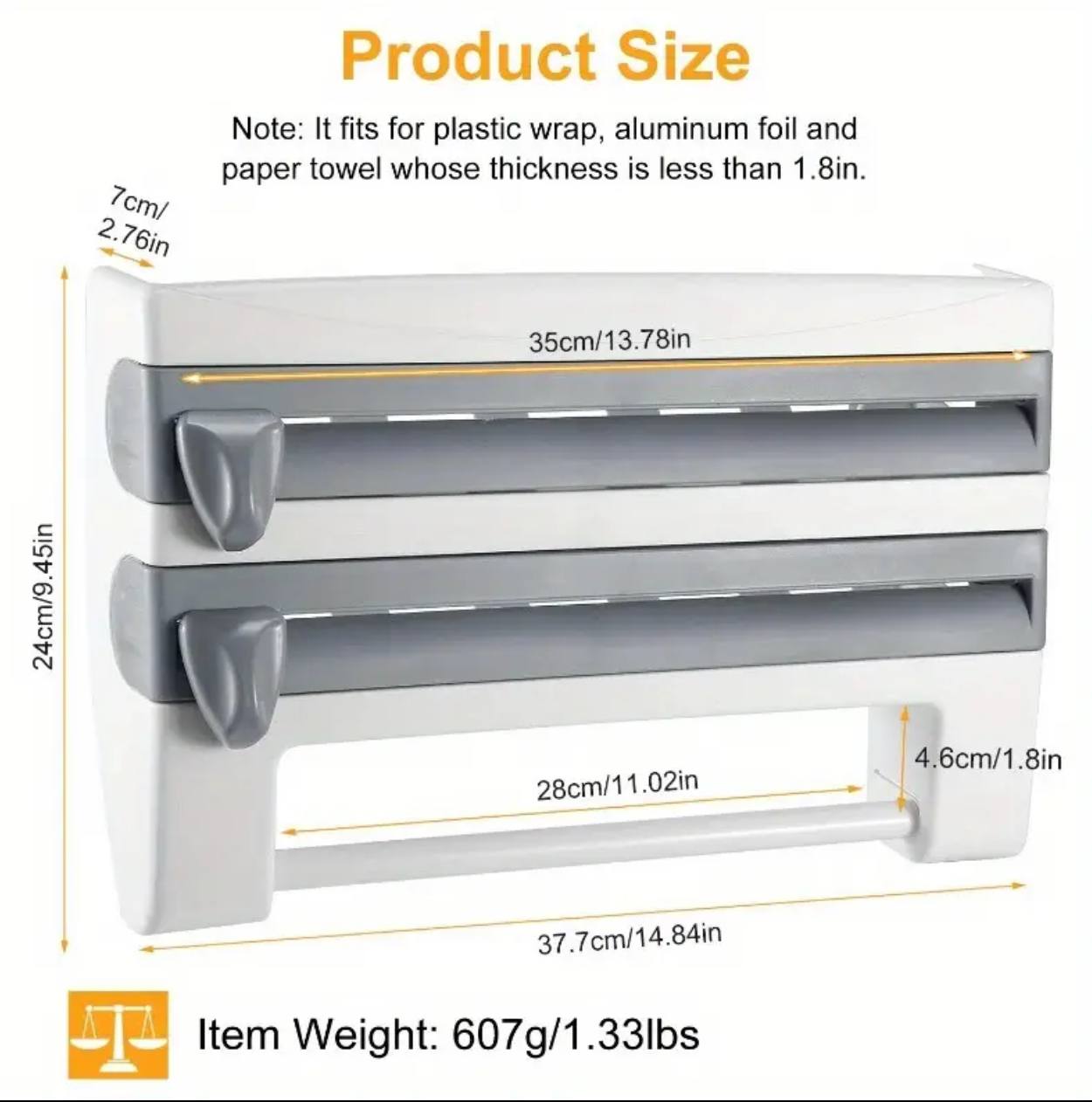 Tripple paper dispenser