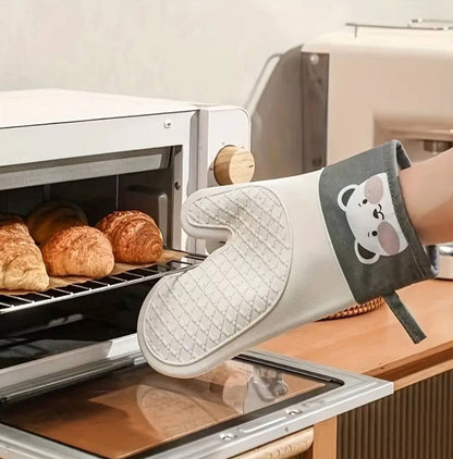 Silicone Heat-Insulating Gloves