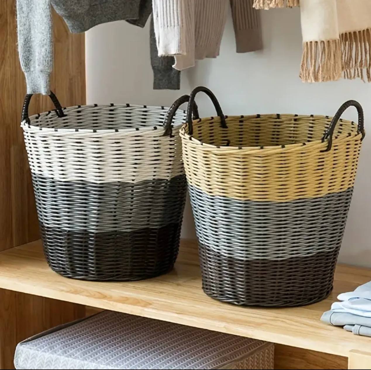 Rattan laundry / multipurpose basket