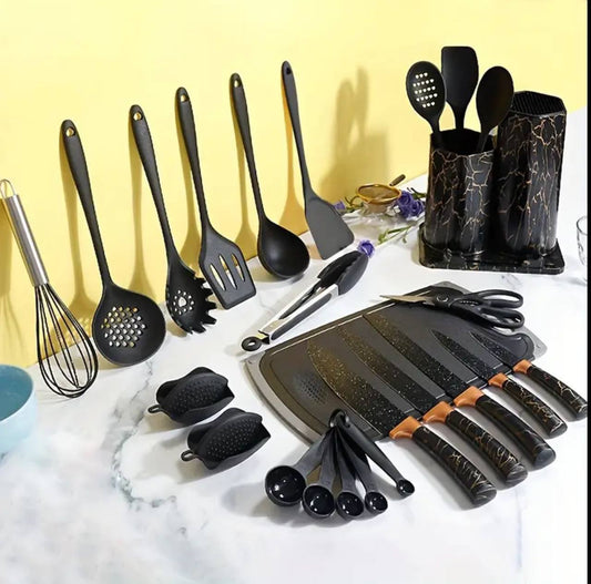 25pcs Silicone Spoons