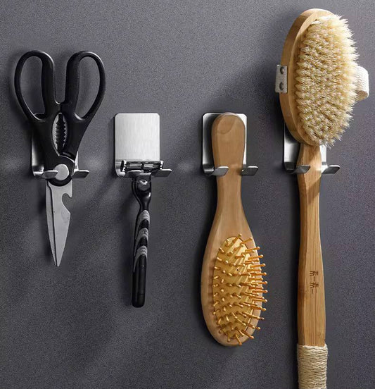 BATHROOM STAINLESS STEEL SHAVER HOLDER