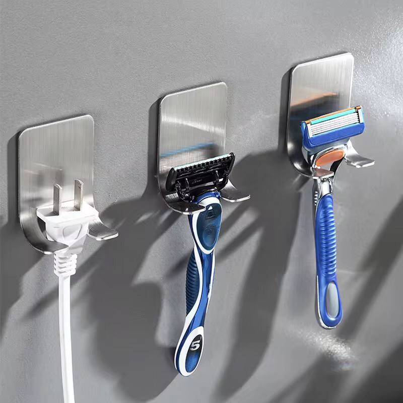 BATHROOM STAINLESS STEEL SHAVER HOLDER