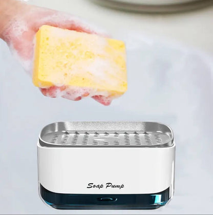 Soap pump &sponge caddy .