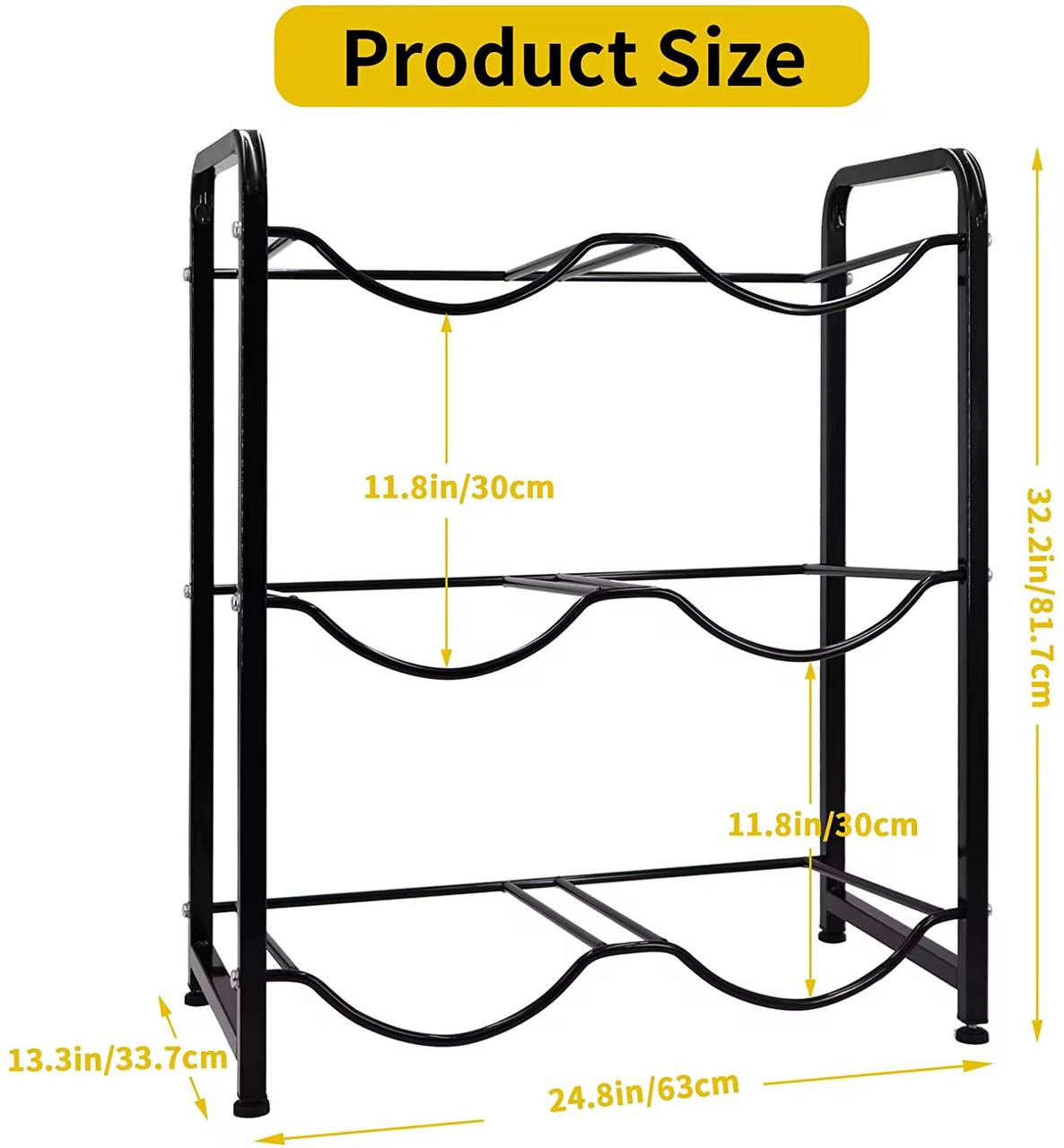6 Water Bottle holder rack