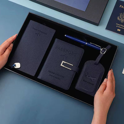 4pc Exquisite travel  set accessories with gift box