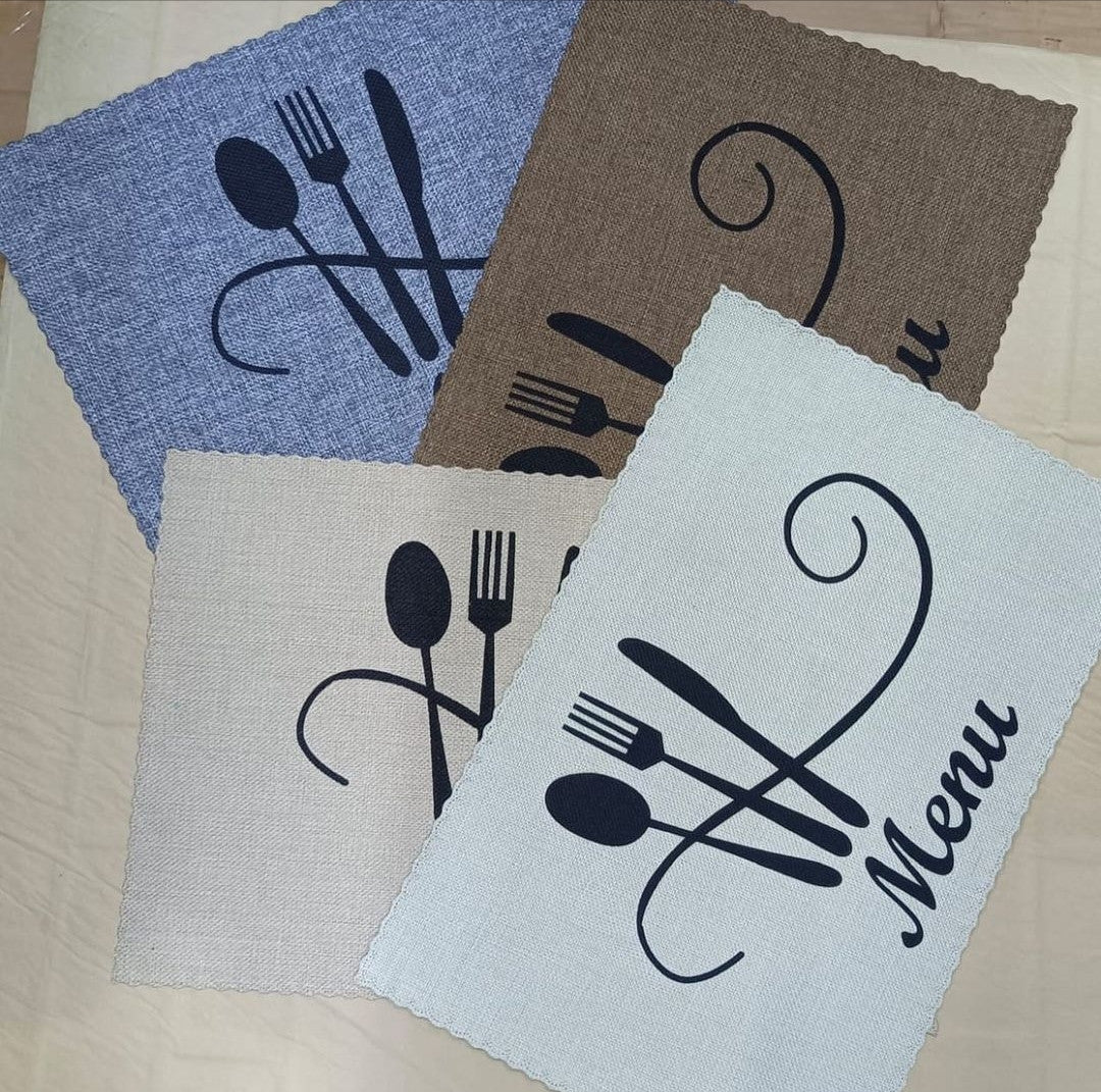 Round and Rectangular table mats