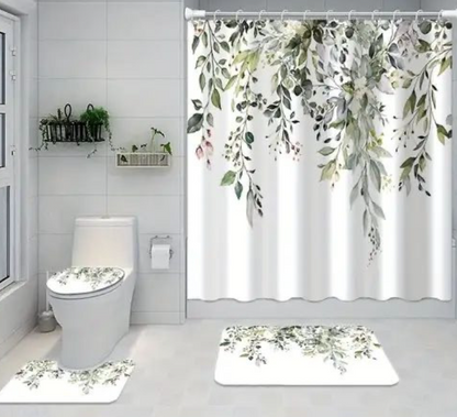 4 Pcs Bathroom Set