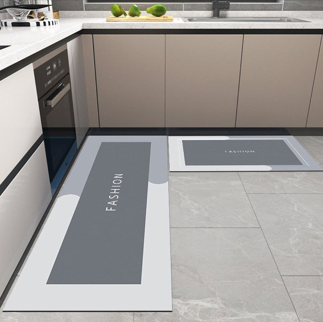 2 in 1 Diatomite Big size anti slip Mats