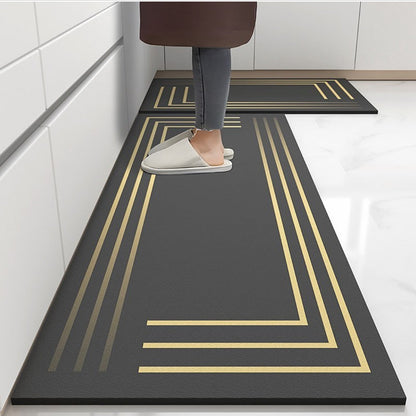 2 in 1 Diatomite Big size anti slip Mats