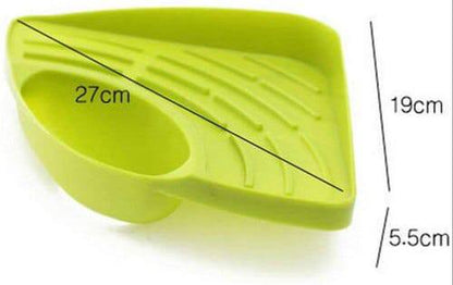 Sink top triangle silicon pad organizer
