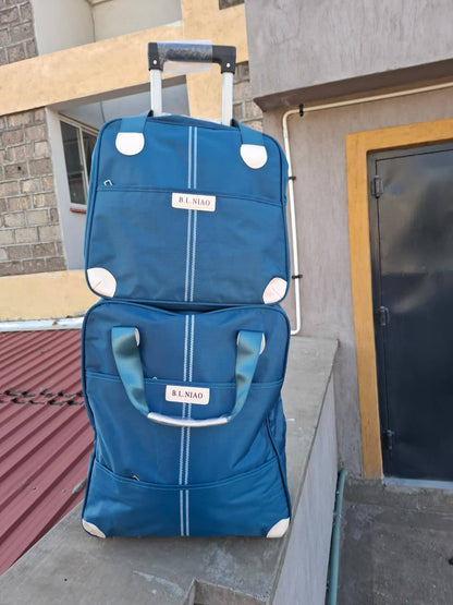 2 in 1 High Quality Big Sizes Trolley Travel Bags