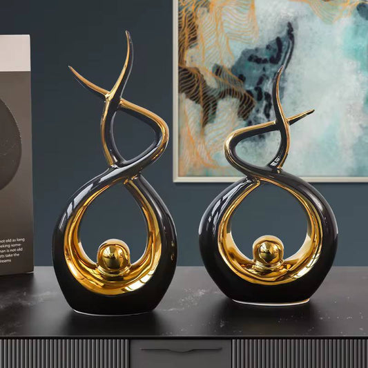 Ceramic decors pairs
