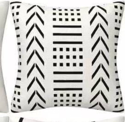 Geometric nordic throw covers/cases.
Tribal vibe