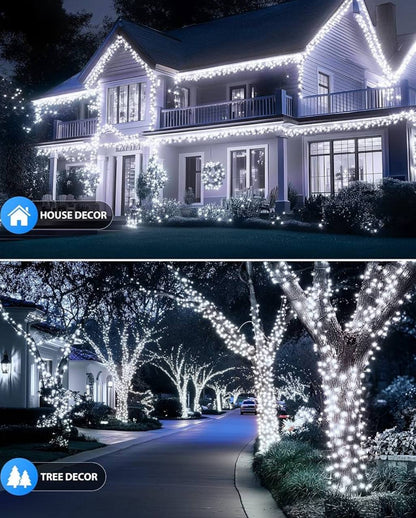 𝐒𝐎𝐋𝐀𝐑 100LED POWERED GARDEN 𝐋𝐄𝐃 𝐋𝐈𝐆𝐇𝐓𝐒