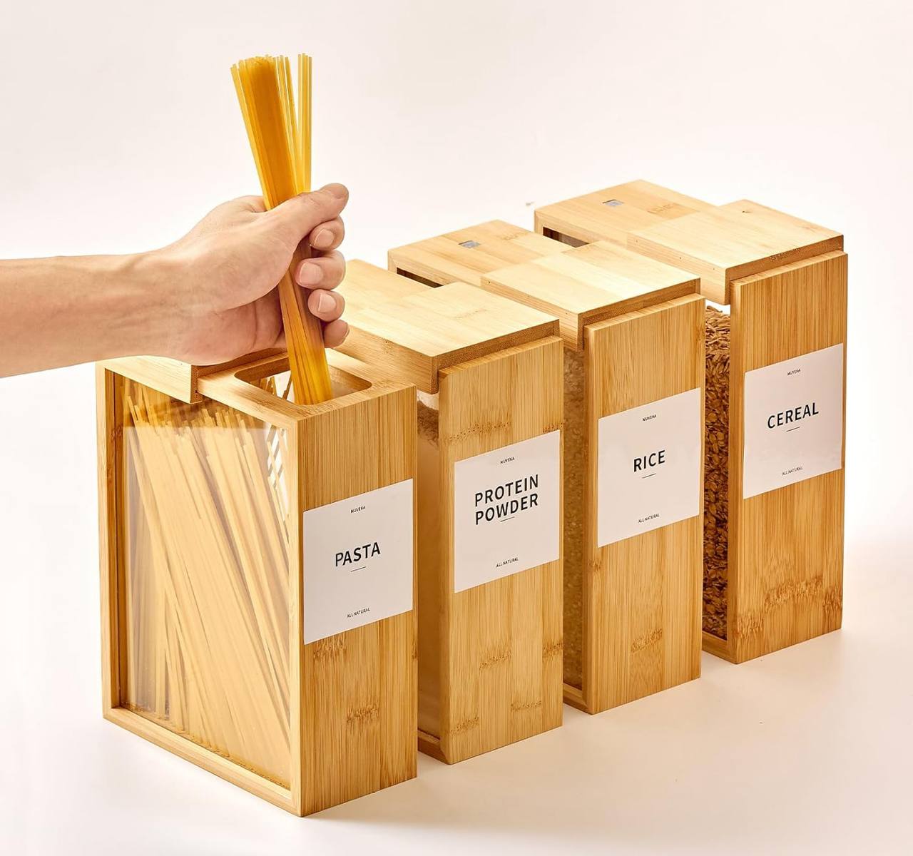 Custom Bamboo Food Storage containers