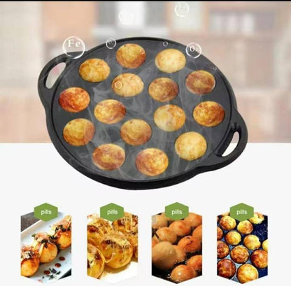 12Holes Non stick round {Vitumbua,scones,waffles && cookies} maker