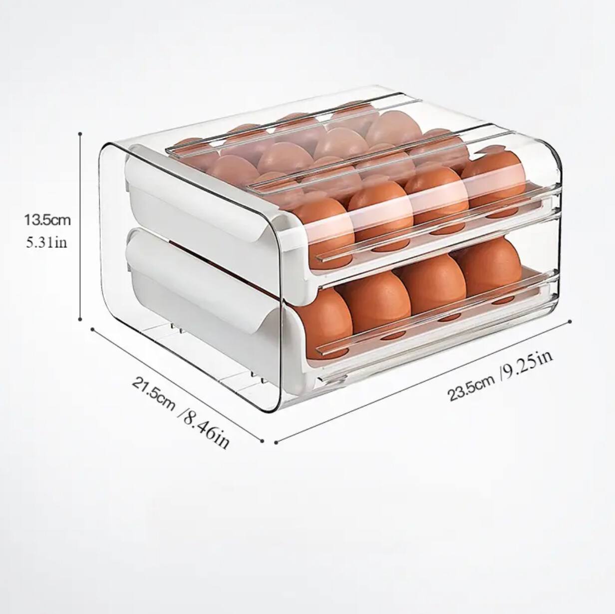 40 grid egg  storage box.