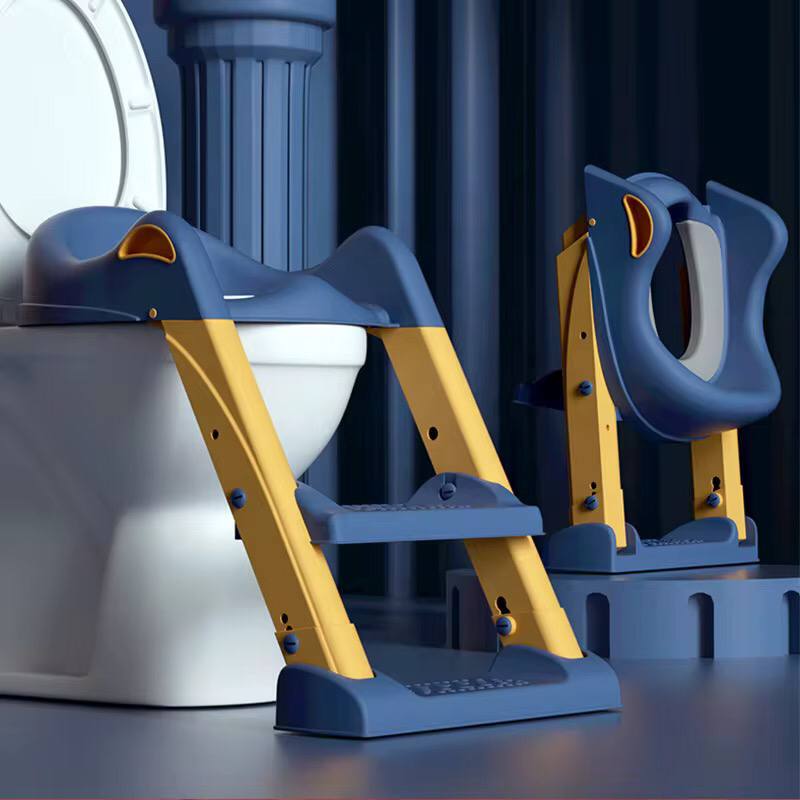 Baby auxiliary toilet ladder