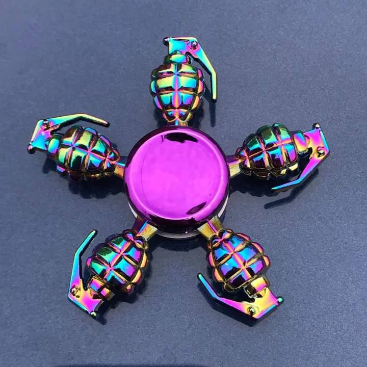 Metal Finger fidget Spinner EDC Hand Spinner for Autism and ADHD Stress and Anxiety Relief, Focus, kids/ Children toy