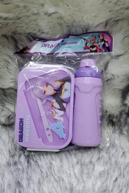 Gift pack snack set snack box {1000ml} + water bottle {500ml}