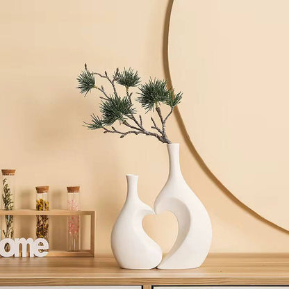 Decorative heart shape vase