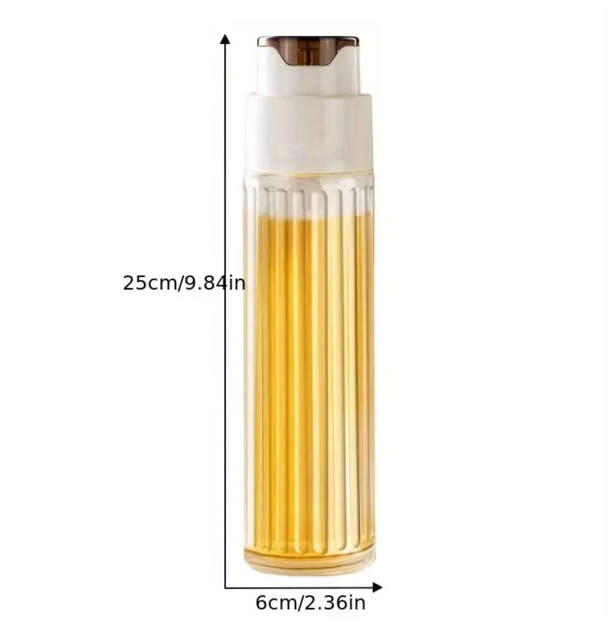 Luxury glass oil jar