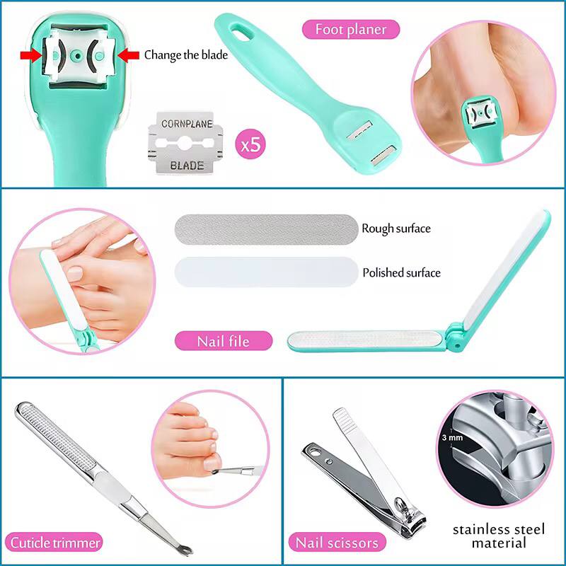 Stainless Steel Pedicure Kit