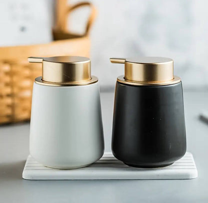 Nordic marble pattern Soap dispenser
