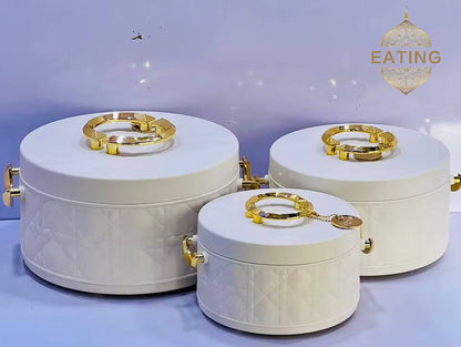Unique Very High quality forever gold insulated hotpots